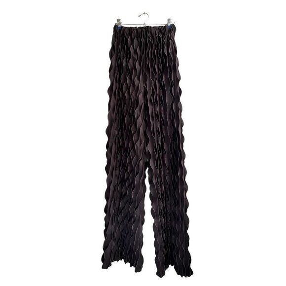 Feben Brown X Pression Trousers Women’s Size Large - Picture 2 of 9